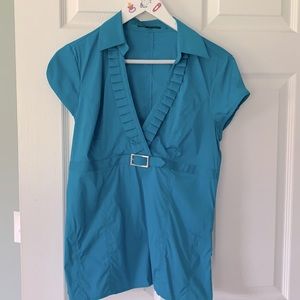 Express stretchy Medium short sleeve dress shirt